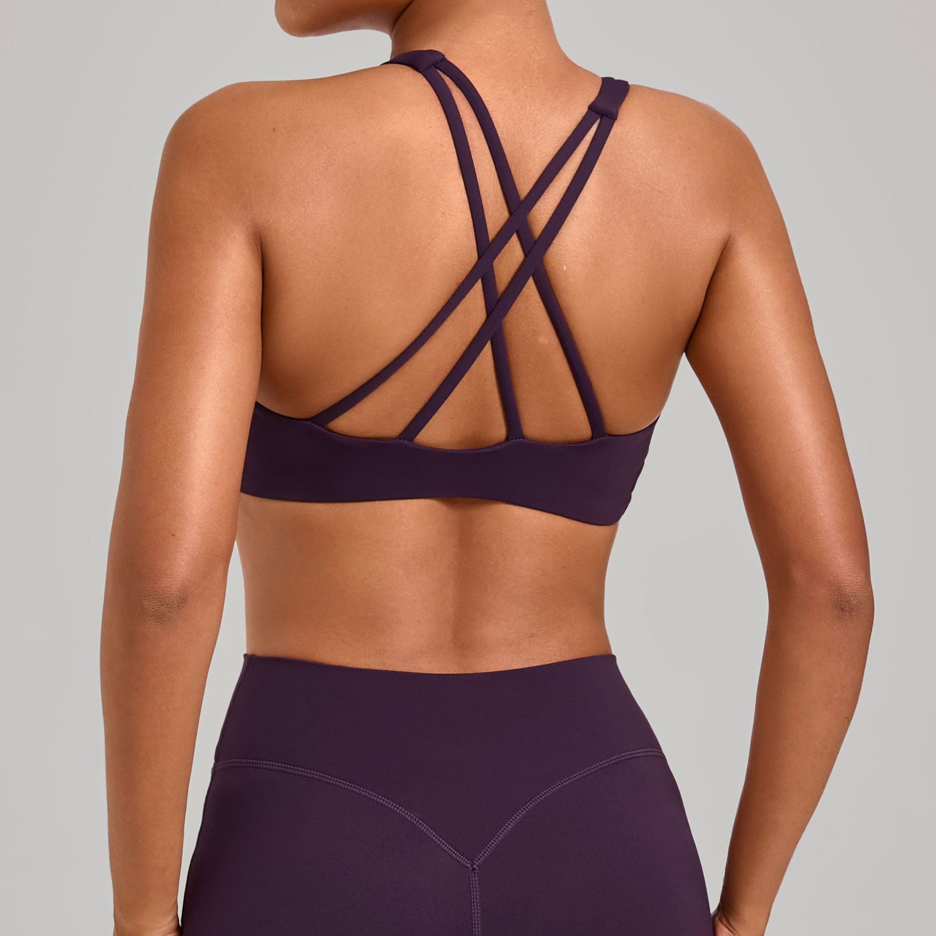 New Cross Back Sports Bra for Women | Slim Fit Running & Yoga Training Activewear