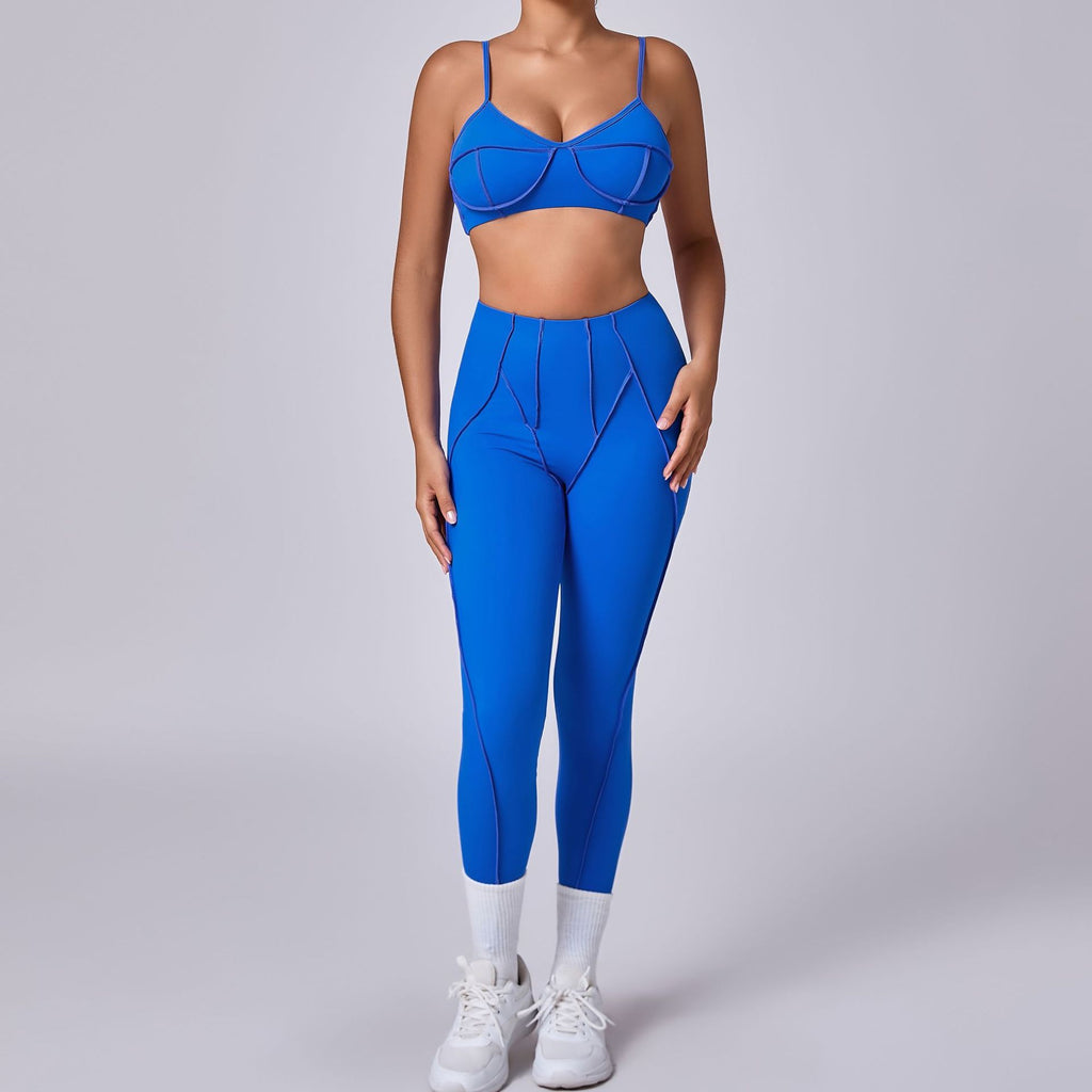3D Seamless Compression Yoga Set | Sculpting Fitness Activewear Set
