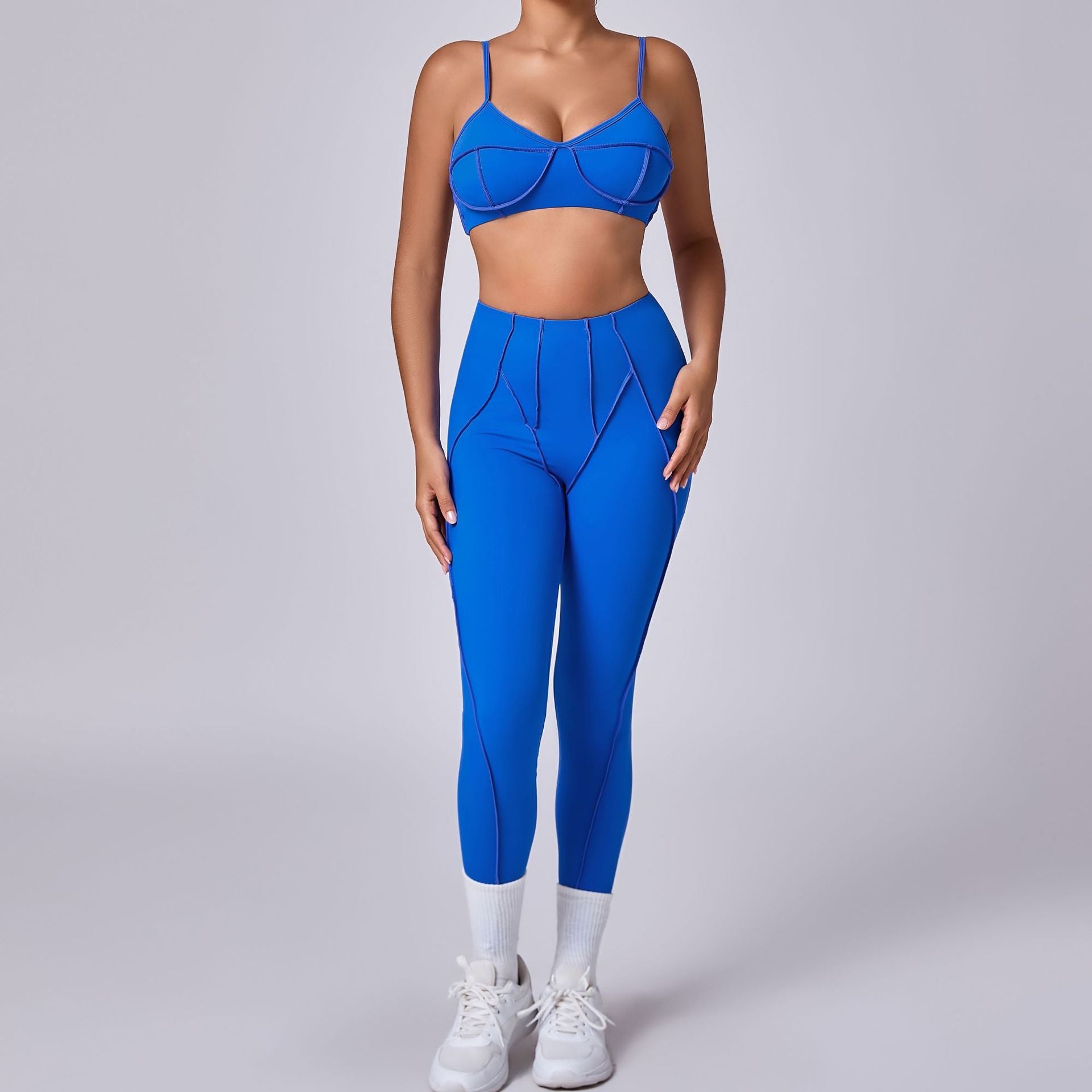 3D Seamless Compression Yoga Set | Sculpting Fitness Activewear Set