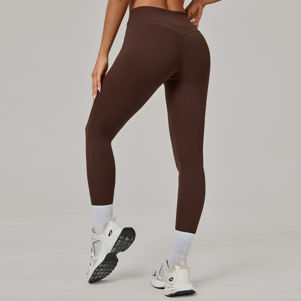 Naked-Feel Quick-Dry Running Leggings | Breathable High-Waist Booty-Lift Yoga Pants for Women