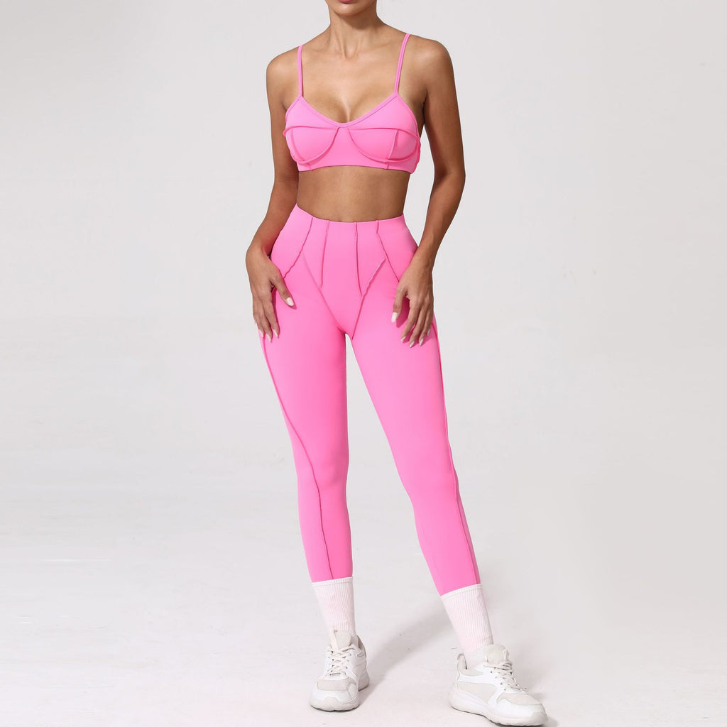 3D Seamless Compression Yoga Set | Sculpting Fitness Activewear Set