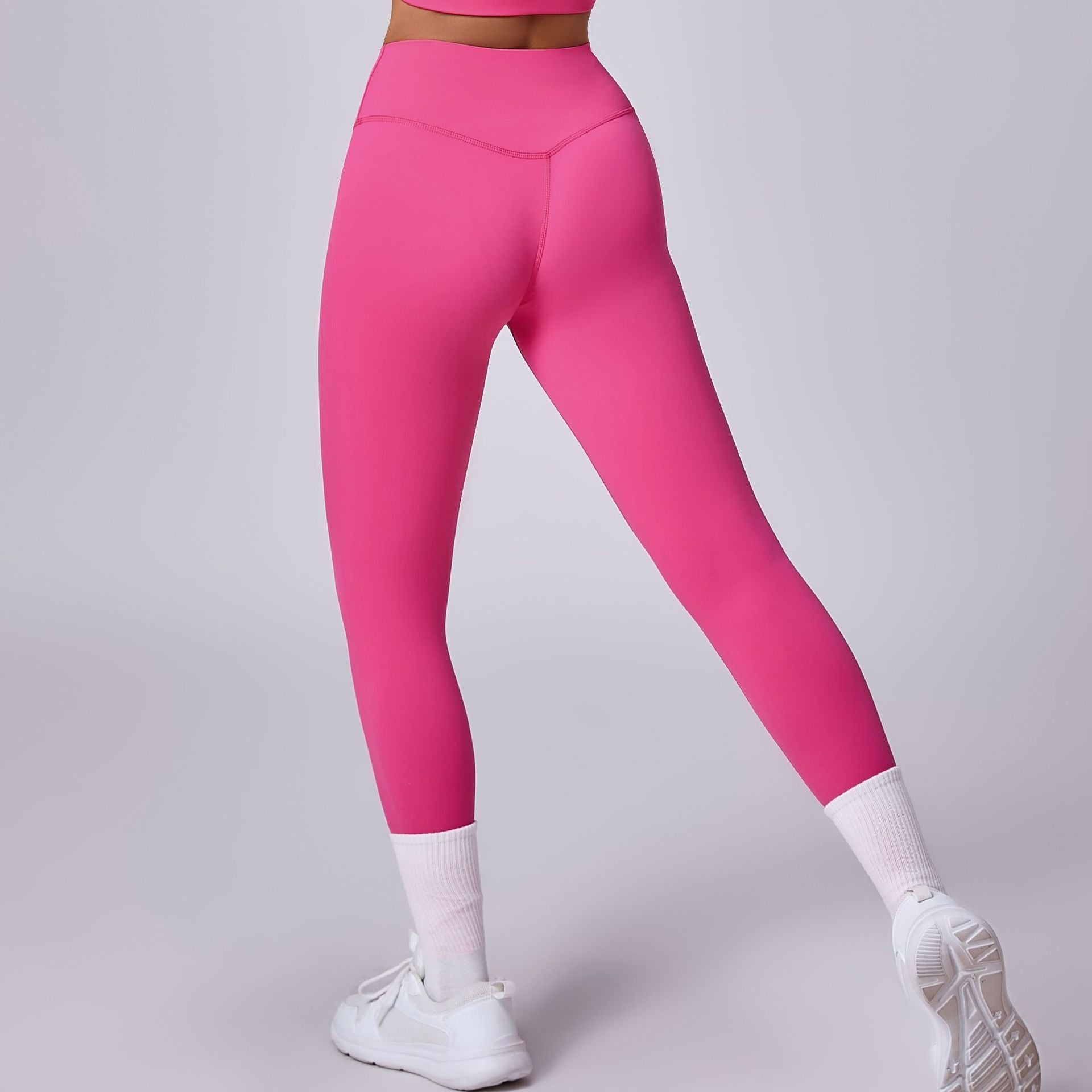 Naked-Feel Quick-Dry Running Leggings | Breathable High-Waist Booty-Lift Yoga Pants