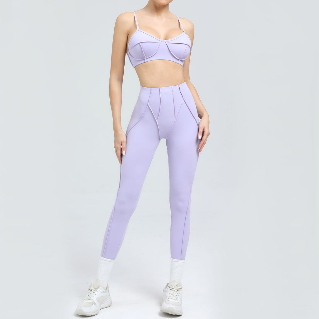 3D Seamless Compression Yoga Set | Sculpting Fitness Activewear Set