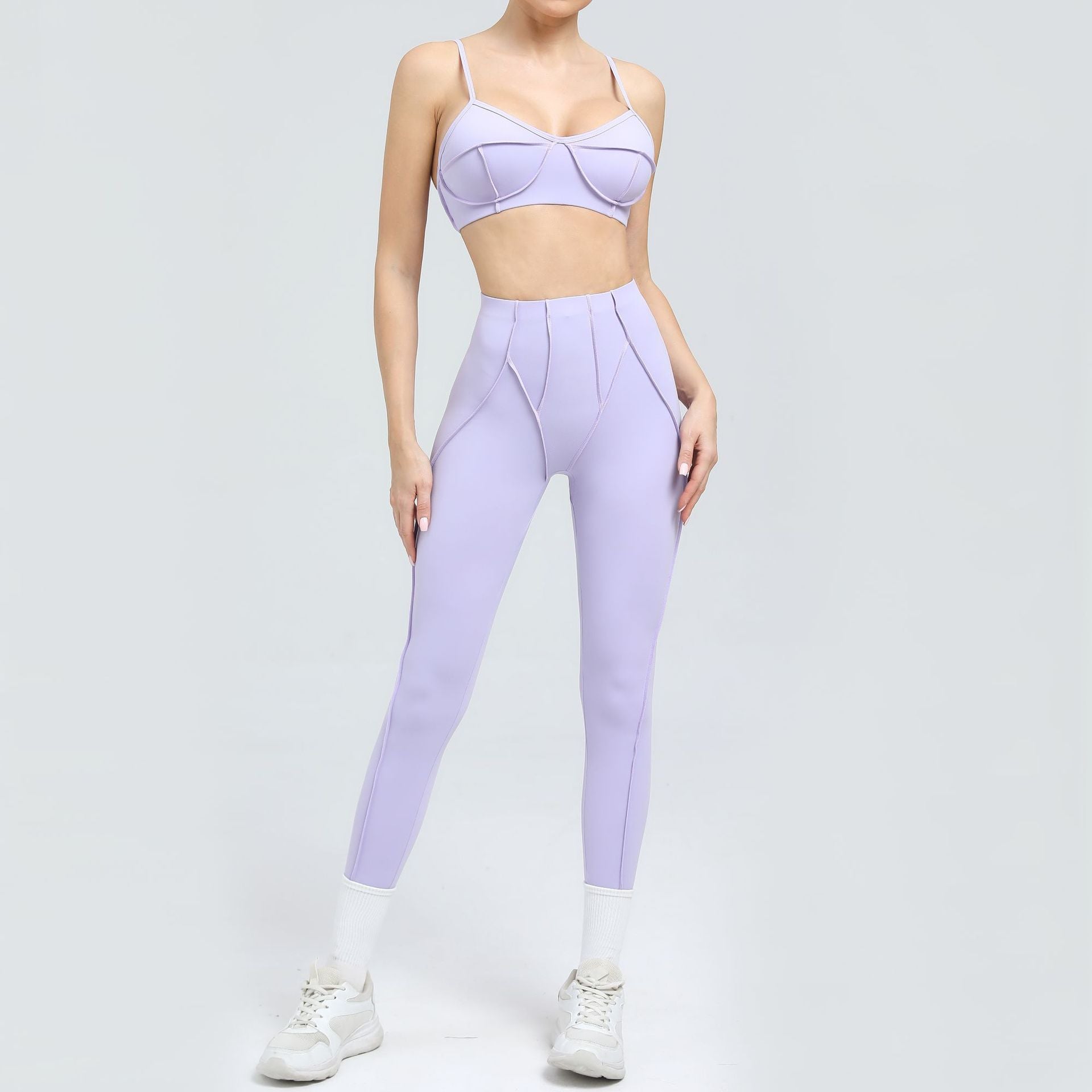 3D Seamless Compression Yoga Set | Sculpting Fitness Activewear Set