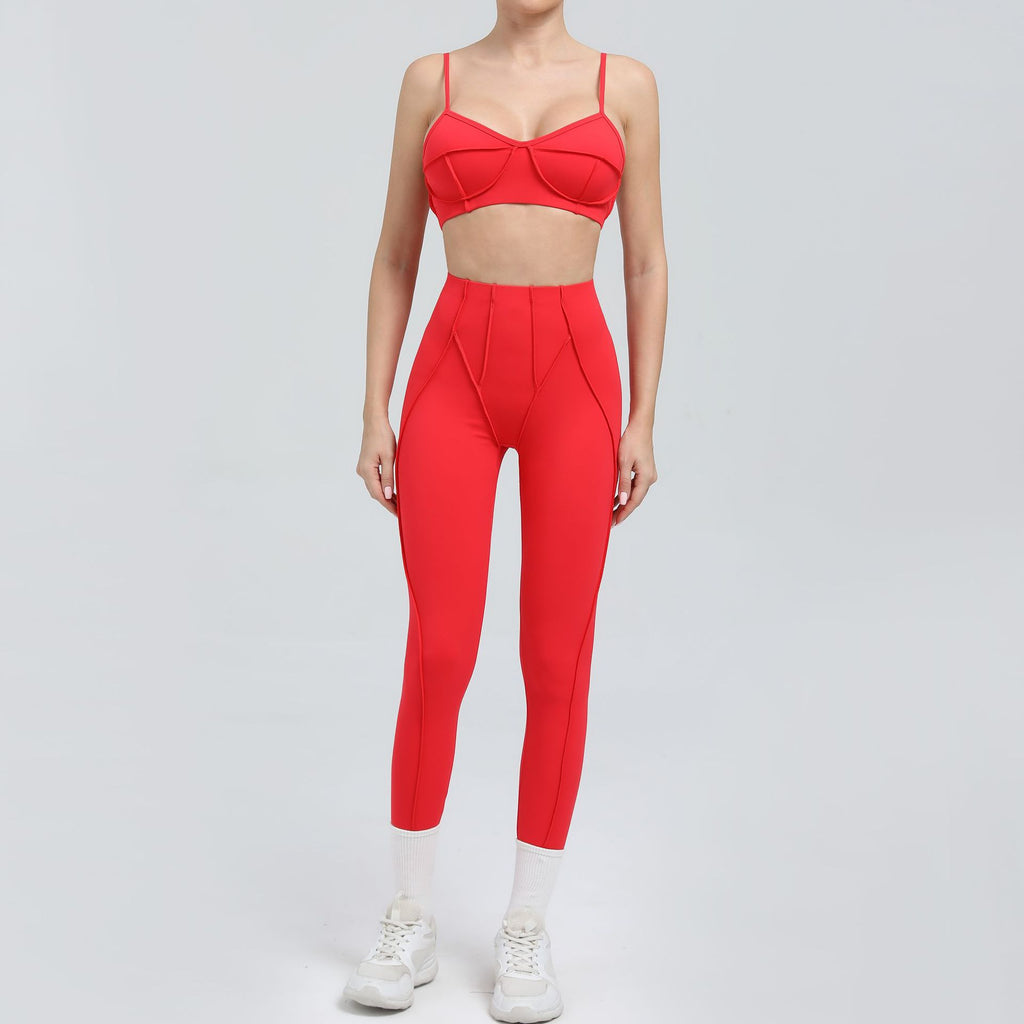 3D Seamless Compression Yoga Set | Sculpting Fitness Activewear Set